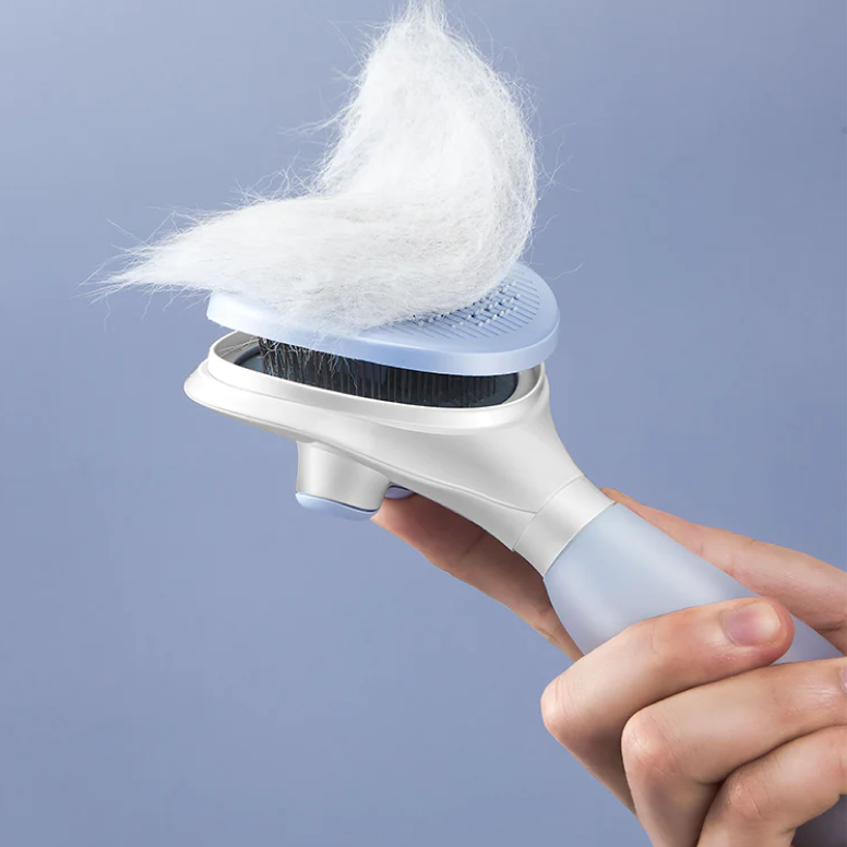 Cream Pet Brush